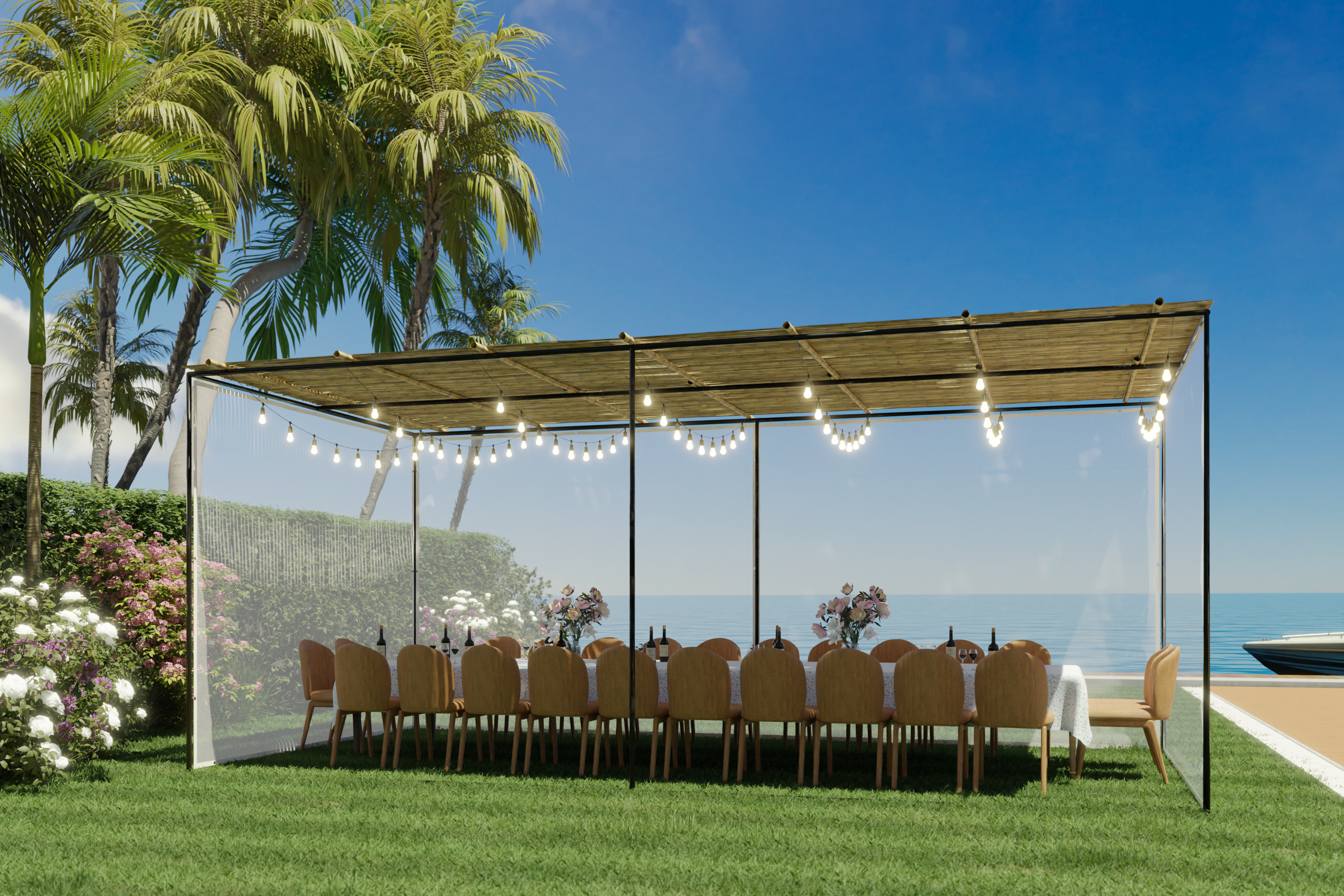 AirMesh Sukkah - Certified Kosher - 10'x20'