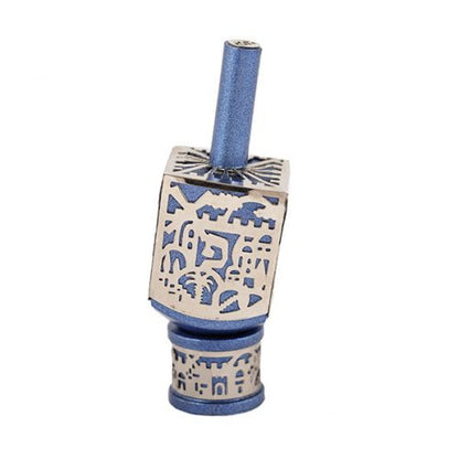 Emanuel Small Dreidel with Jerusalem Design