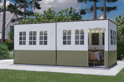 Panorama Deluxe Sukkah - Certified Kosher -10'x20'