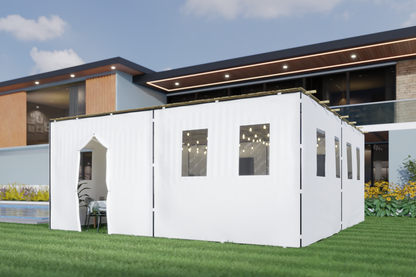 XXL Adjustable Sukkah Kit - 192 Sizes in 1 Kit! - Certified Kosher up to 20'x20'