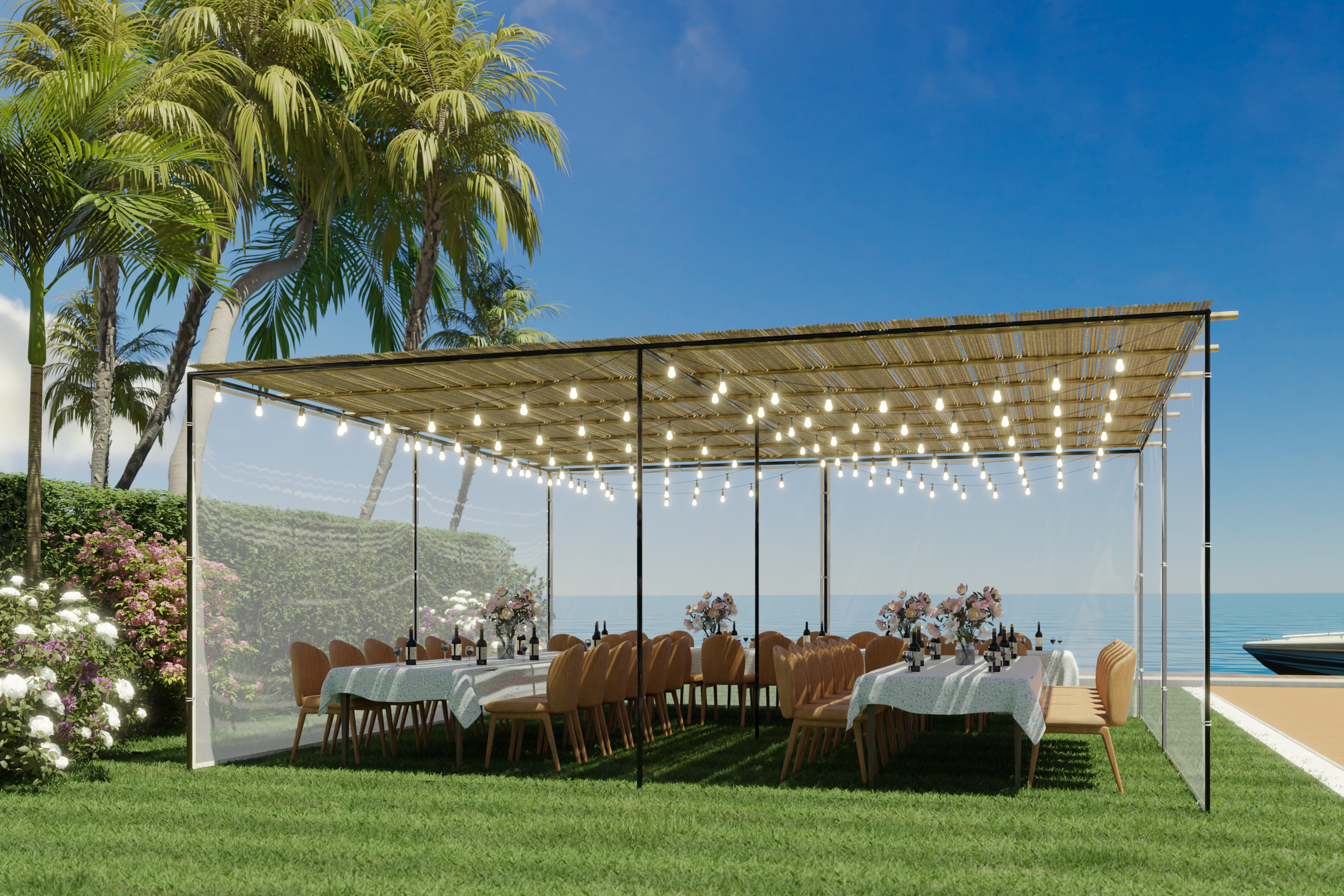 AirMesh Sukkah - Certified Kosher - 20'x20'