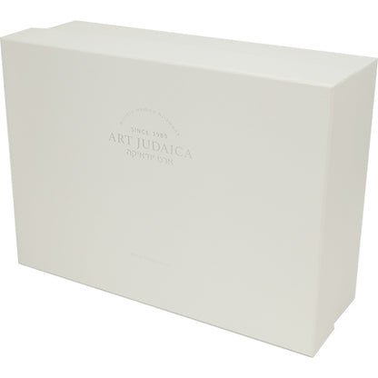 Crystal Gold and Natural Jerusalem Menorah