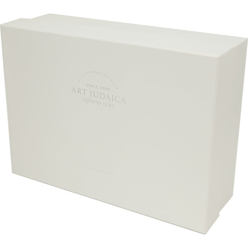 Crystal Gold and Natural Jerusalem Menorah