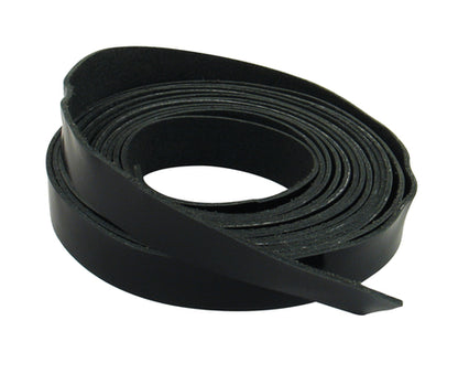 Tefillin Strap Black on Black - Hand Made - Set for Hand and Head - Avodas Yad