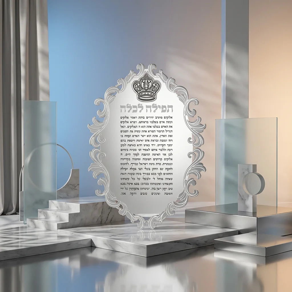 Lucite Bencher - Prayer for Bride - Mitzvahland.com