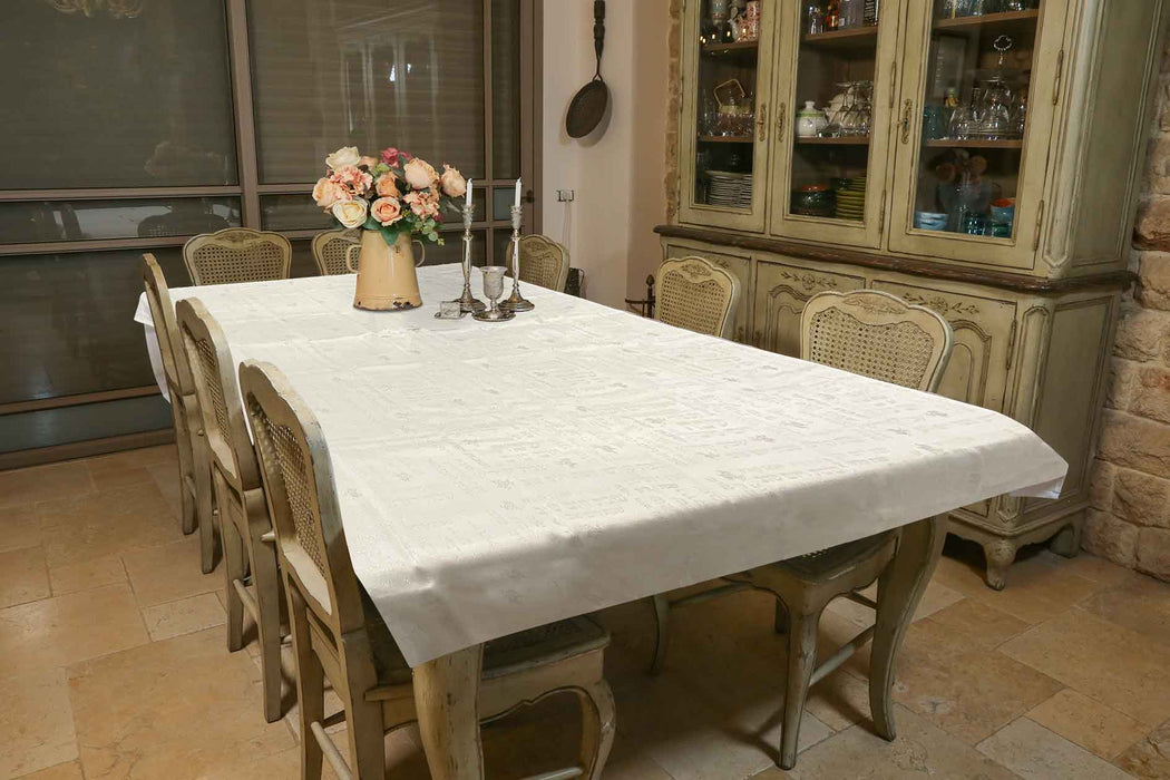 Elegant Tablecloth/ Table cover 55x86 in