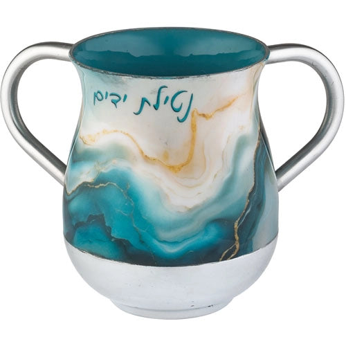 Washing Cup Blue Marble