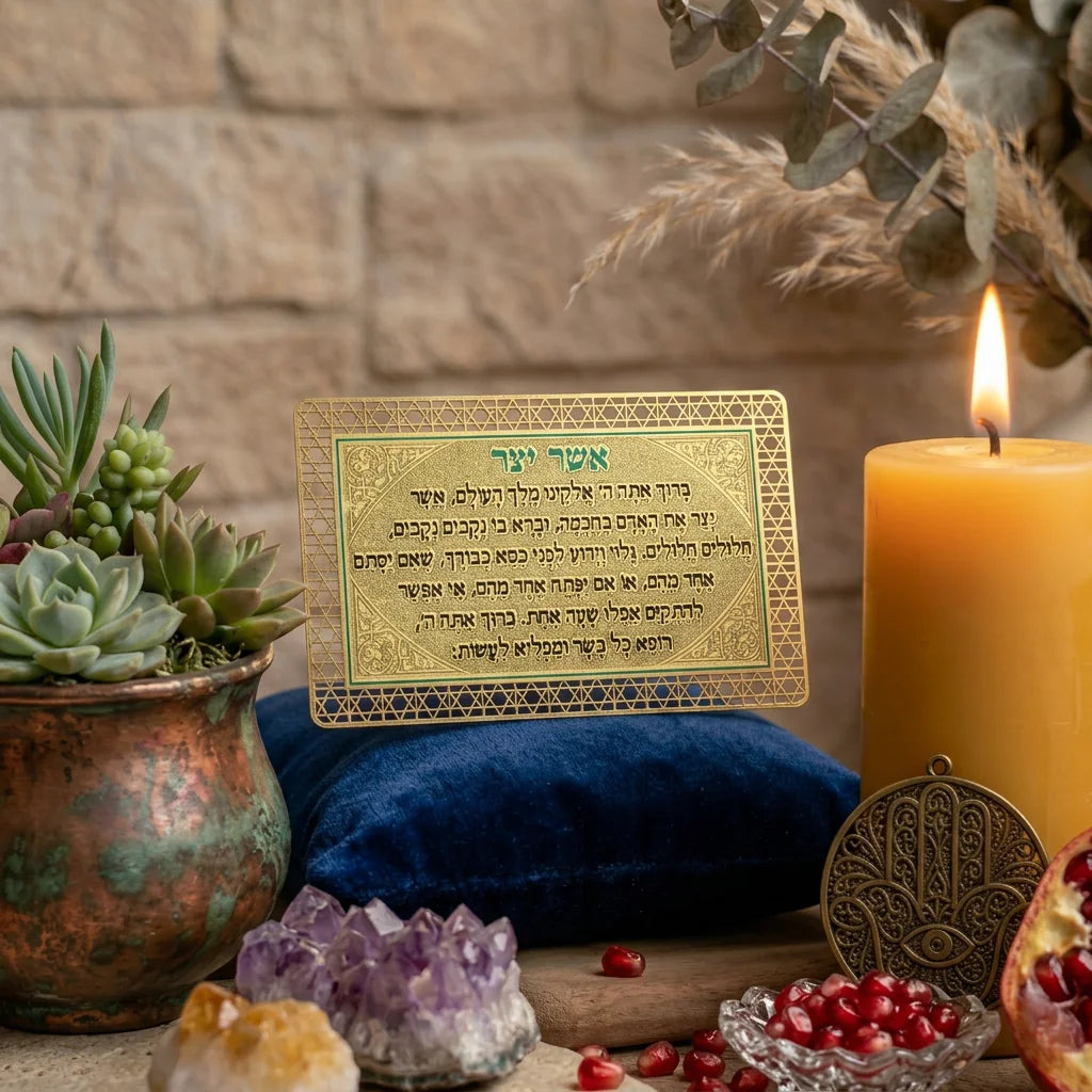 Prayer Card - Asher Yazar seferadic - Mitzvahland.com