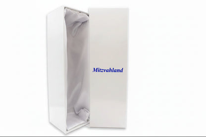 Megillah Scroll  Sephardi 12 inch Tall Mehudar - with Leatherette case