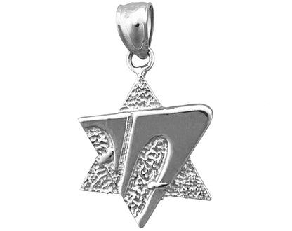 14K Gold Star of David Life Charm - Mitzvahland.com