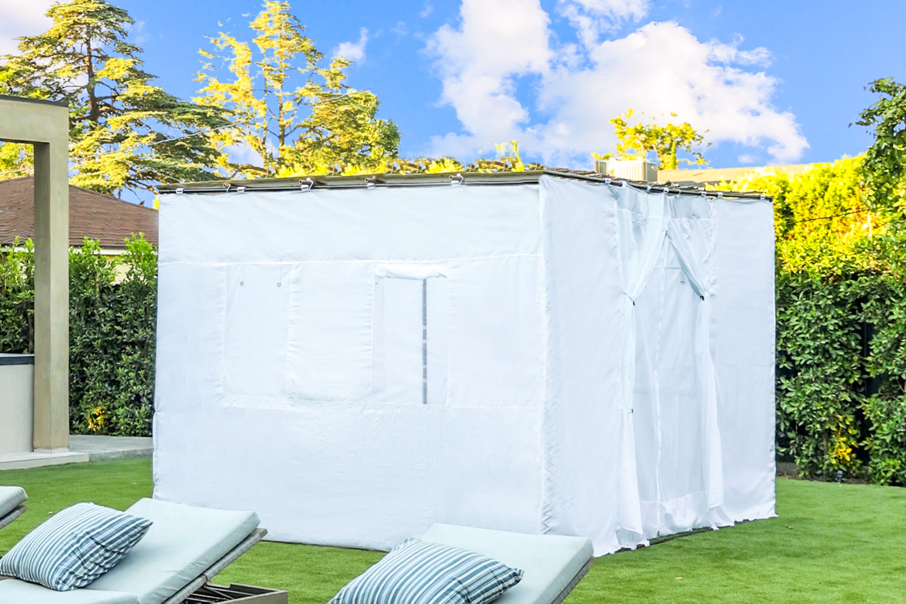 XXL Adjustable Sukkah Kit - 400 Sizes in 1 Kit! - Certified Kosher up to 20'x20'