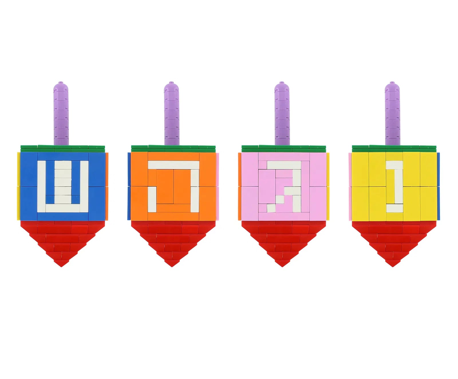 Build a Brick Dreidel