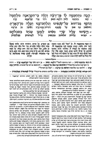 Targum Onkelos Hebrew  5 Volume Set - Zichron Asher Herzog Edition