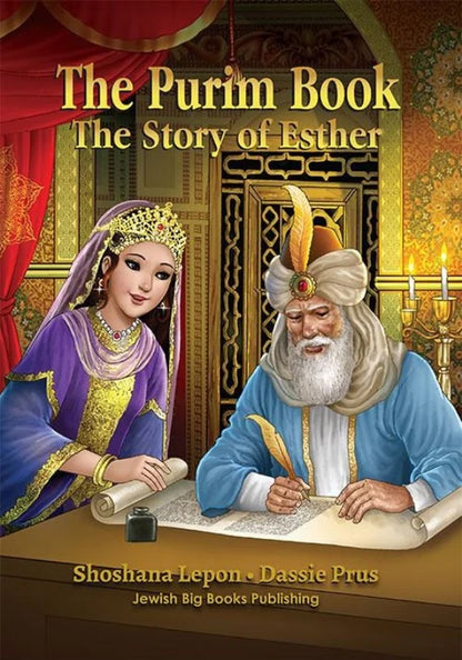 The Purim Book - The Story of Esther - Laminated - Mitzvahland.com
