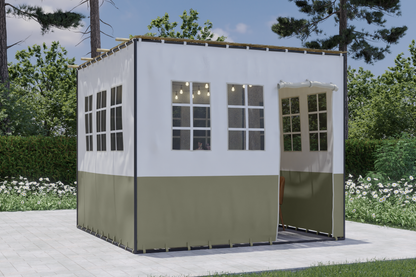 Panorama Deluxe Sukkah - Certified Kosher -10'x10'