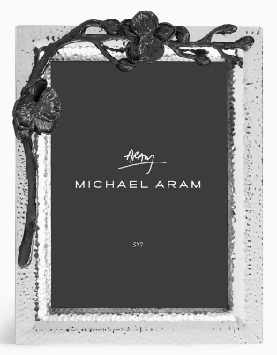 Black orchid Picture Frame - 5x7