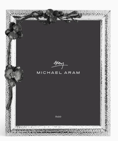 Black orchid Picture Frame - 8x10