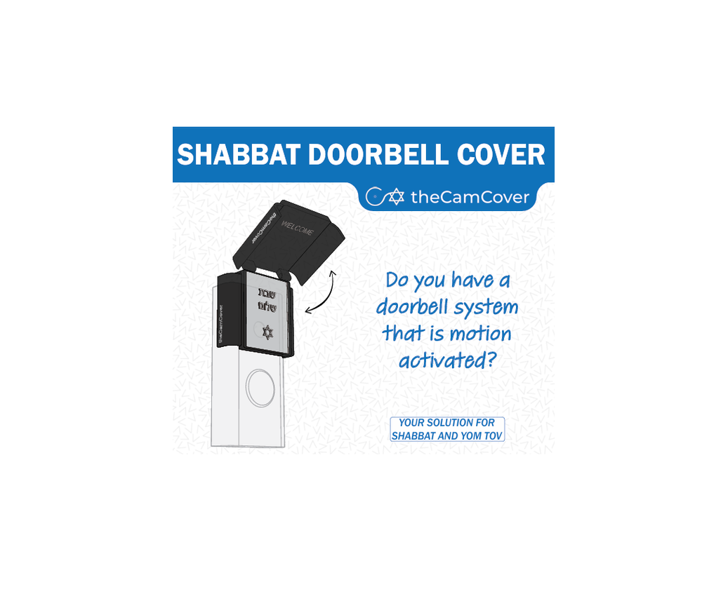 Shabbat Video Doorbell Cover - Mitzvahland.com