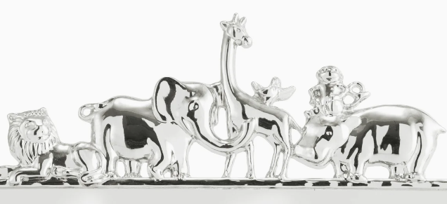 Animal Picture Frame - Silver