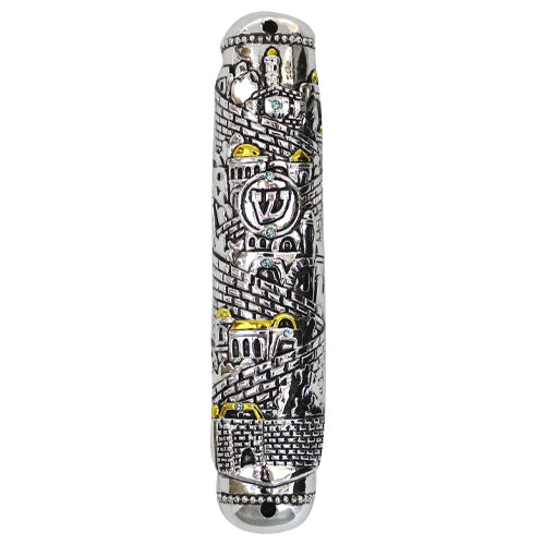 Large Jerusalem Mezuzah