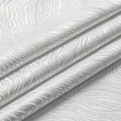 Tablecloth Jacquard - Silver 60" x 90" - Mitzvahland.com