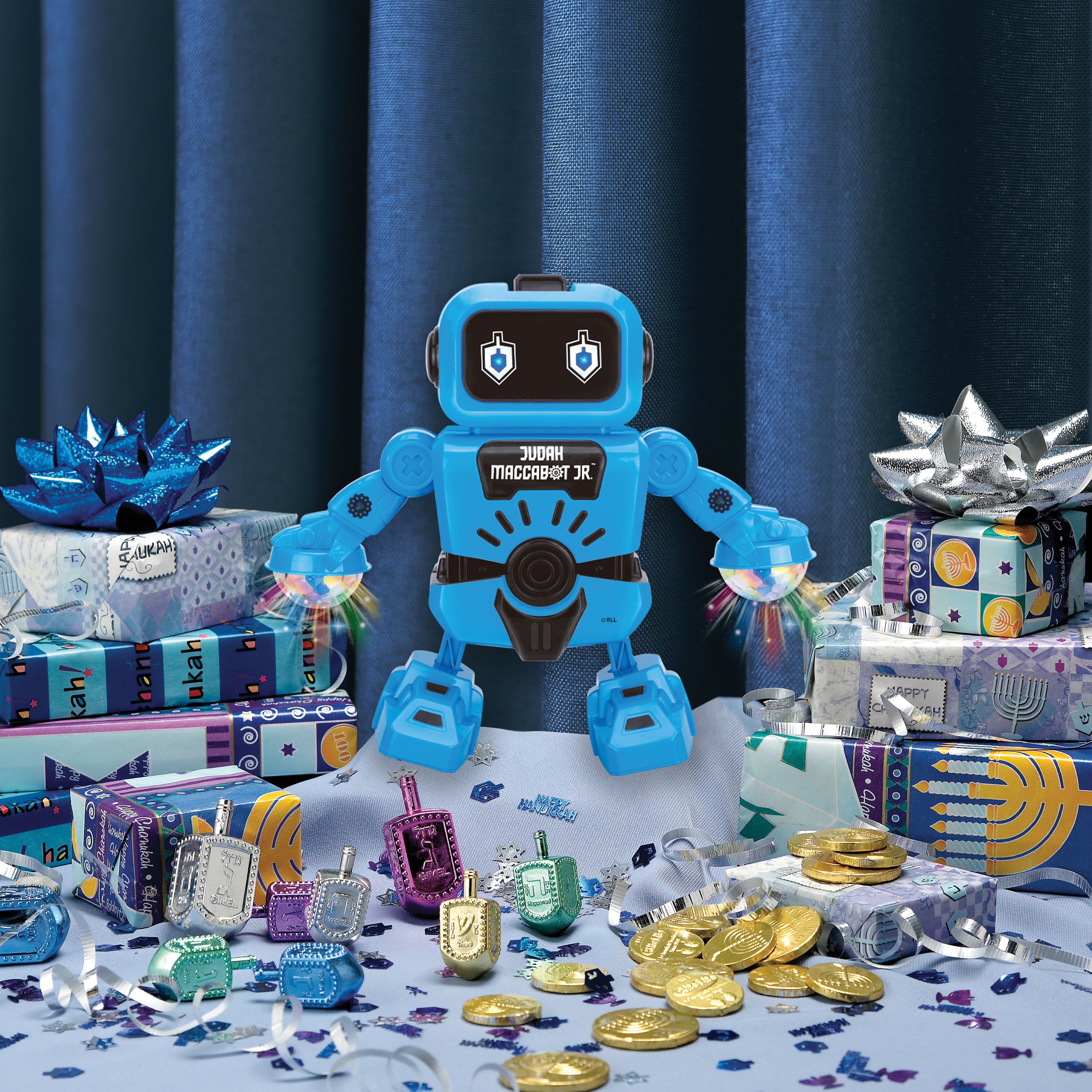 Judah Maccabot Jr.™ Chanukah Robot – Mitzvahland.com
