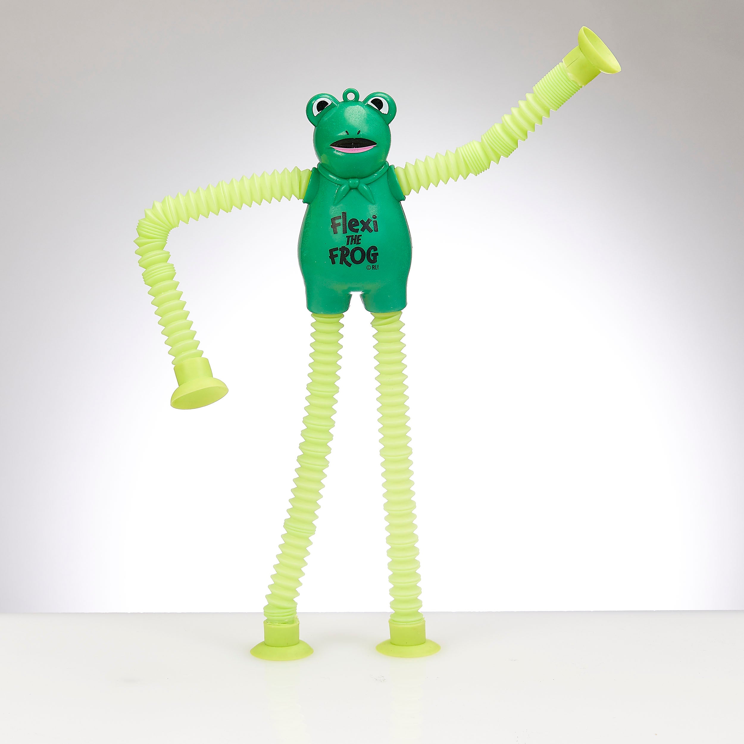 Passover "Flexi The Frog" Pop Tube Toy - Mitzvahland.com