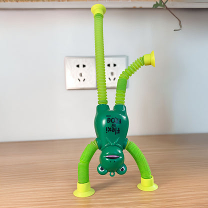 Passover "Flexi The Frog" Pop Tube Toy - Mitzvahland.com