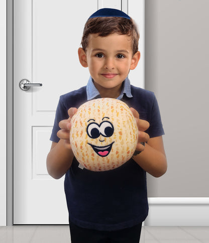 Super Soft Plush Embroidered Matzah Ball - Mitzvahland.com