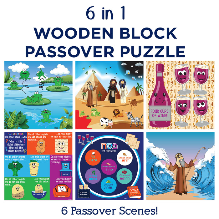 Passover 6 in 1 Puzzle
