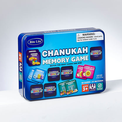 Chanukah Memory Game in Collectible Tin