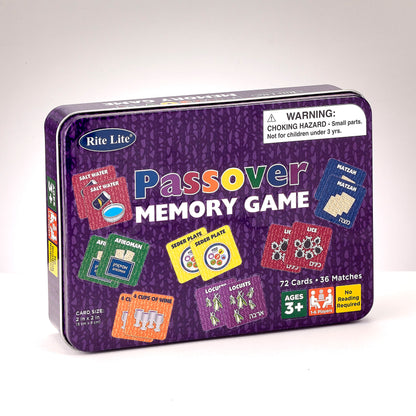 Passover Memory Game in Collectible Tin - Mitzvahland.com