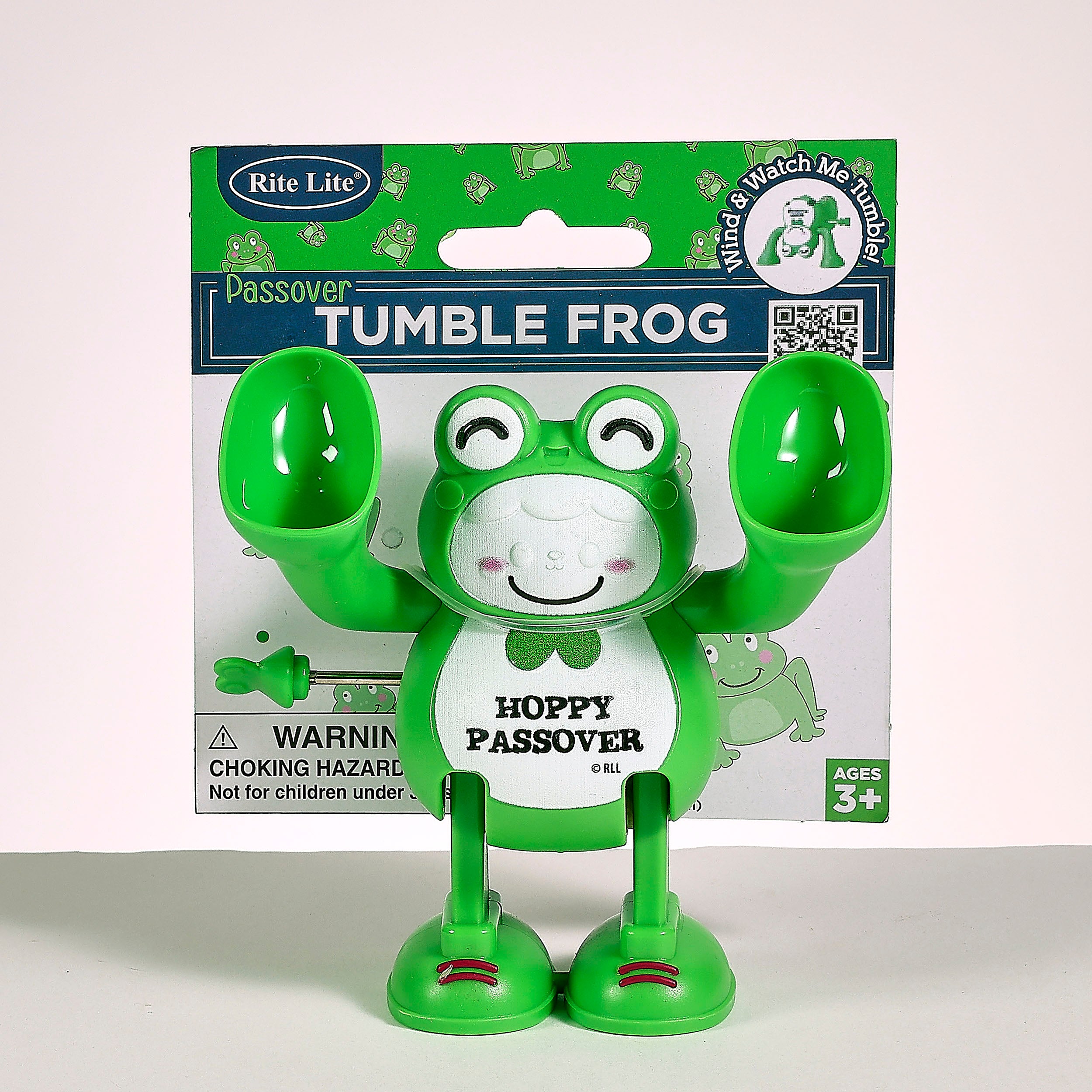 "Hoppy Passover" Tumble Frog - Mitzvahland.com