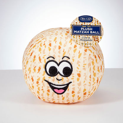 Super Soft Plush Embroidered Matzah Ball - Mitzvahland.com