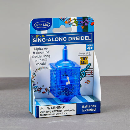 Singing Dreidel - Lights Up & Sings "The Dreidel Song"!