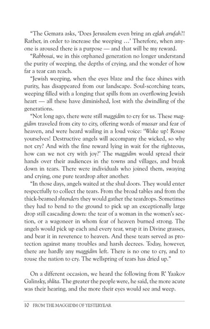 From the Maggidim of Yesteryear - Volume 2: Shemos and Vayikra