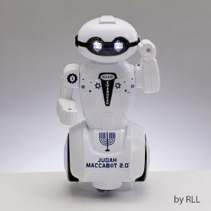 Judah Maccabot 2.0 Chanukah Robot, Plays 3 Chanukah songs