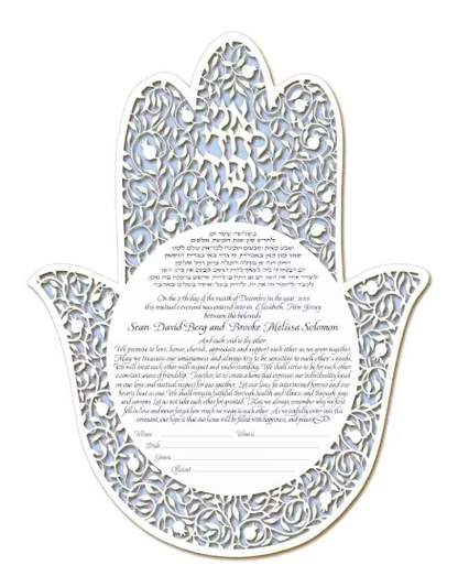 Hamsa  Ketubah