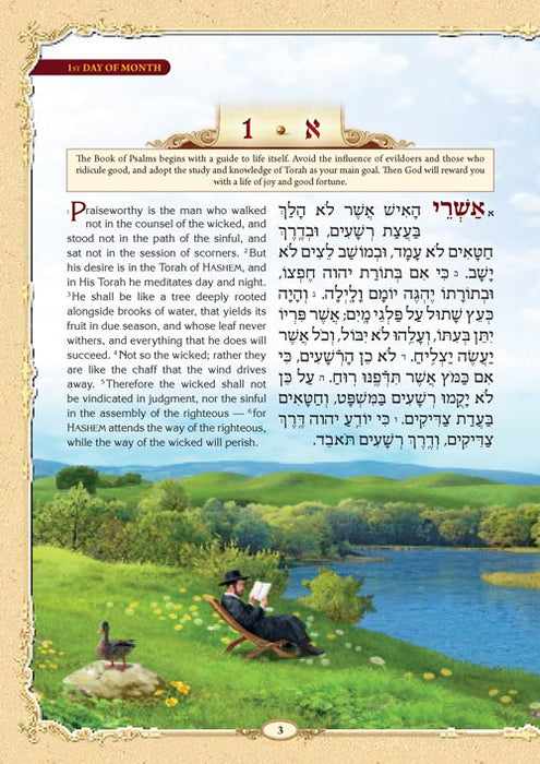 The Illustrated Tehillim - Mid Size