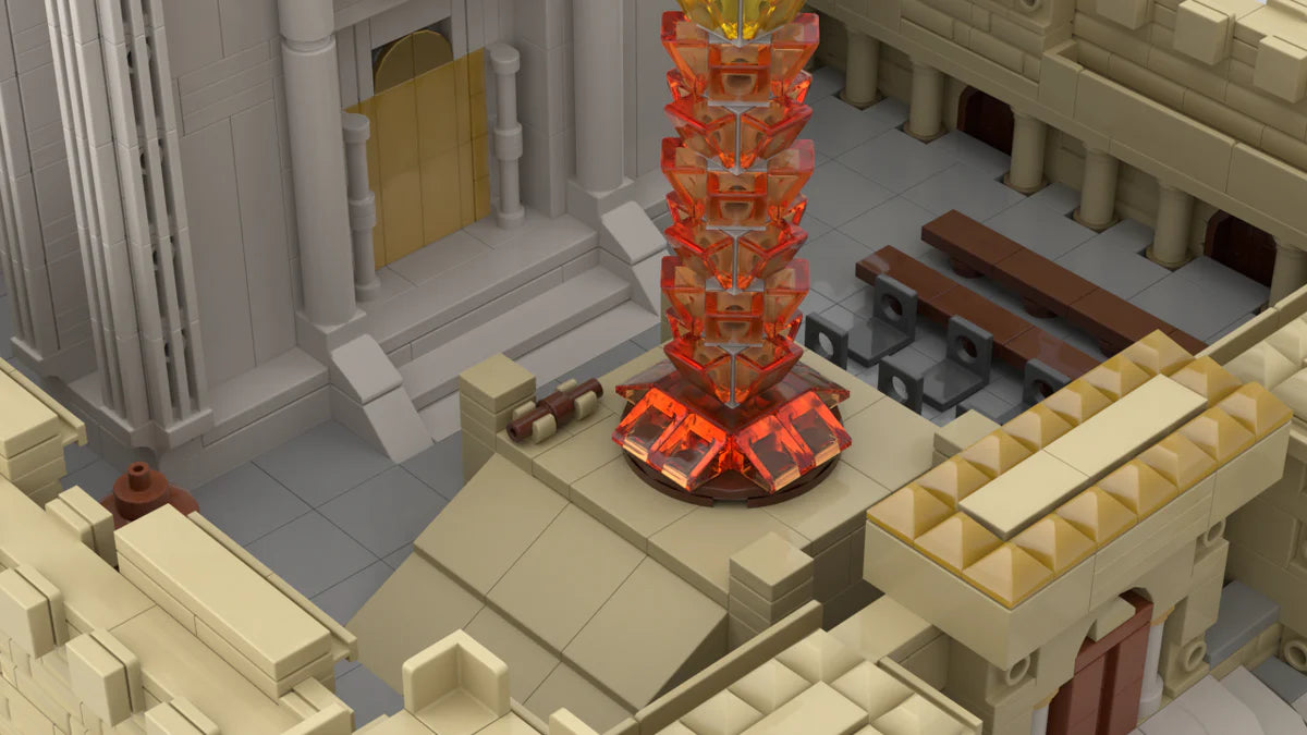Second Beis Hamikdash Lego Model