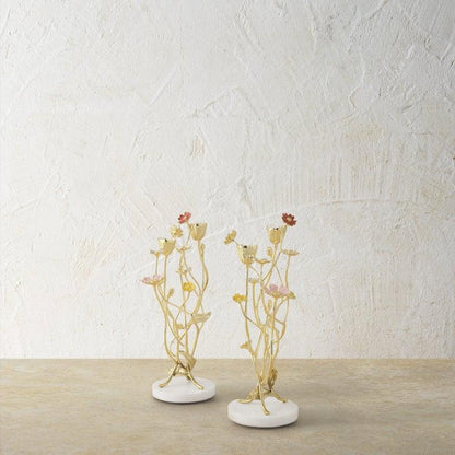 Michael Aram Wildflowers Candleholders - set of two