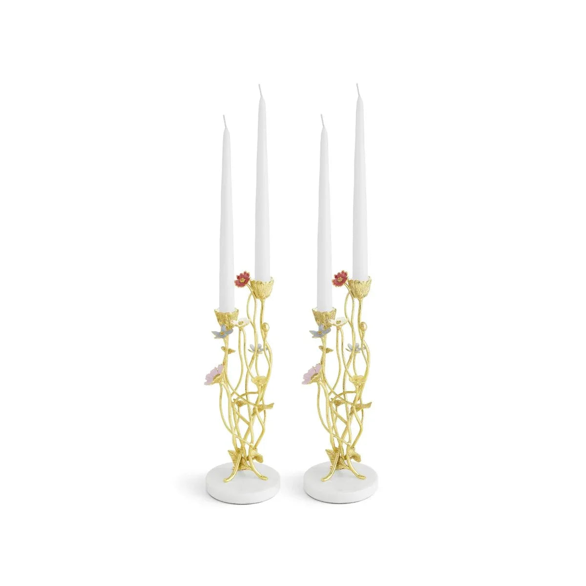 Michael Aram Wildflowers Candleholders - set of two
