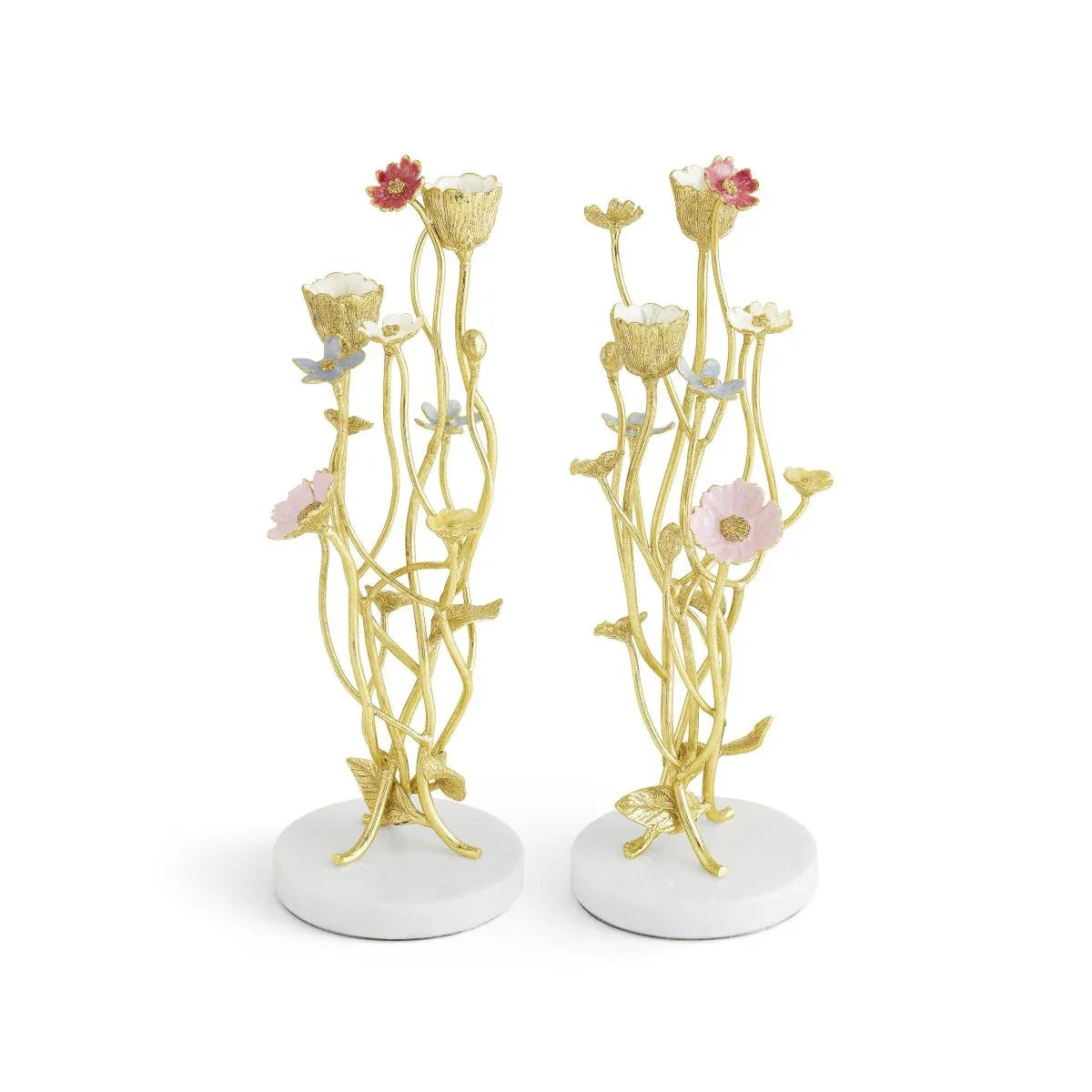 Michael Aram Wildflowers Candleholders - set of two