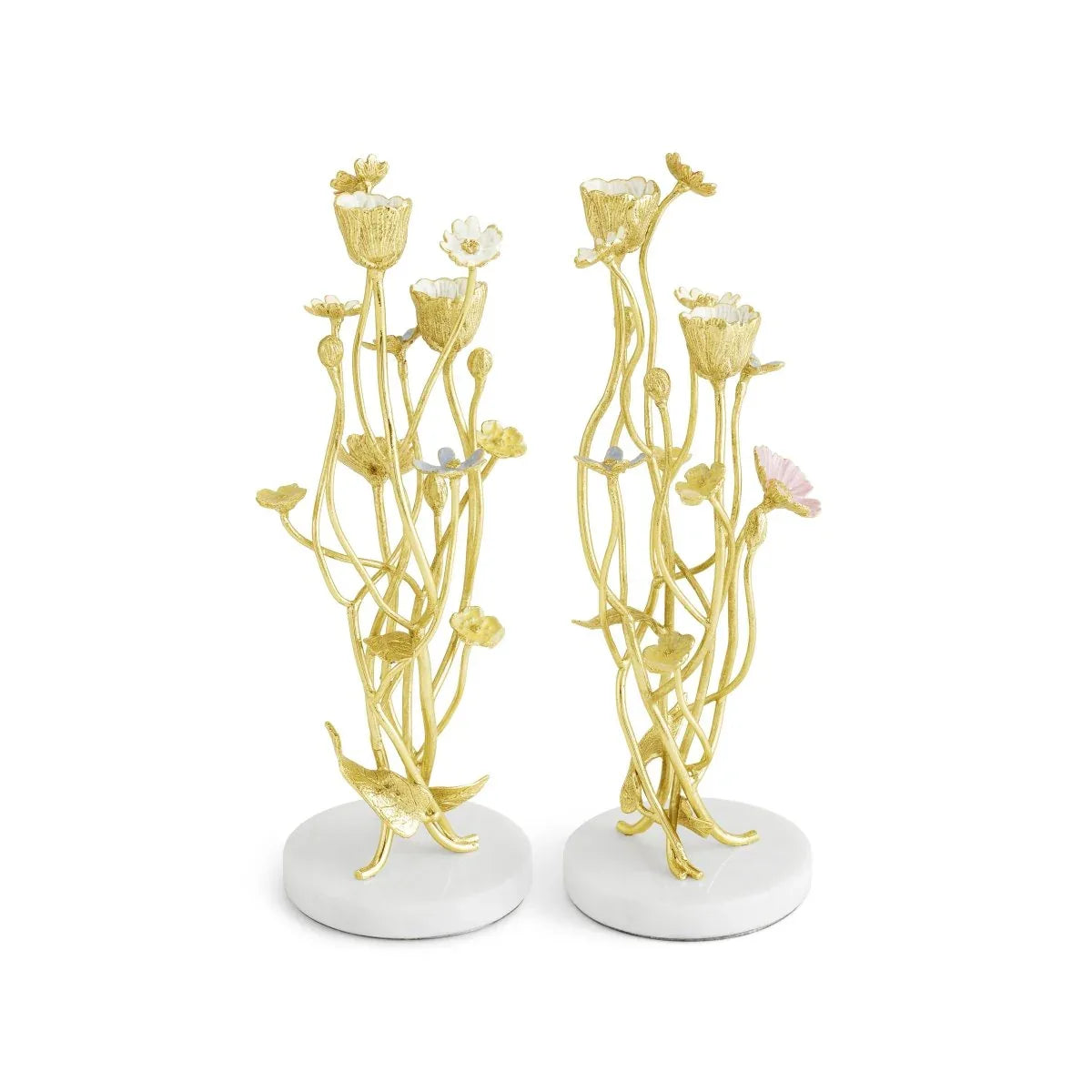 Michael Aram Wildflowers Candleholders - set of two