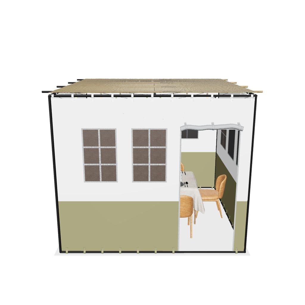 Panorama Deluxe Sukkah - Certified Kosher -10'x10'
