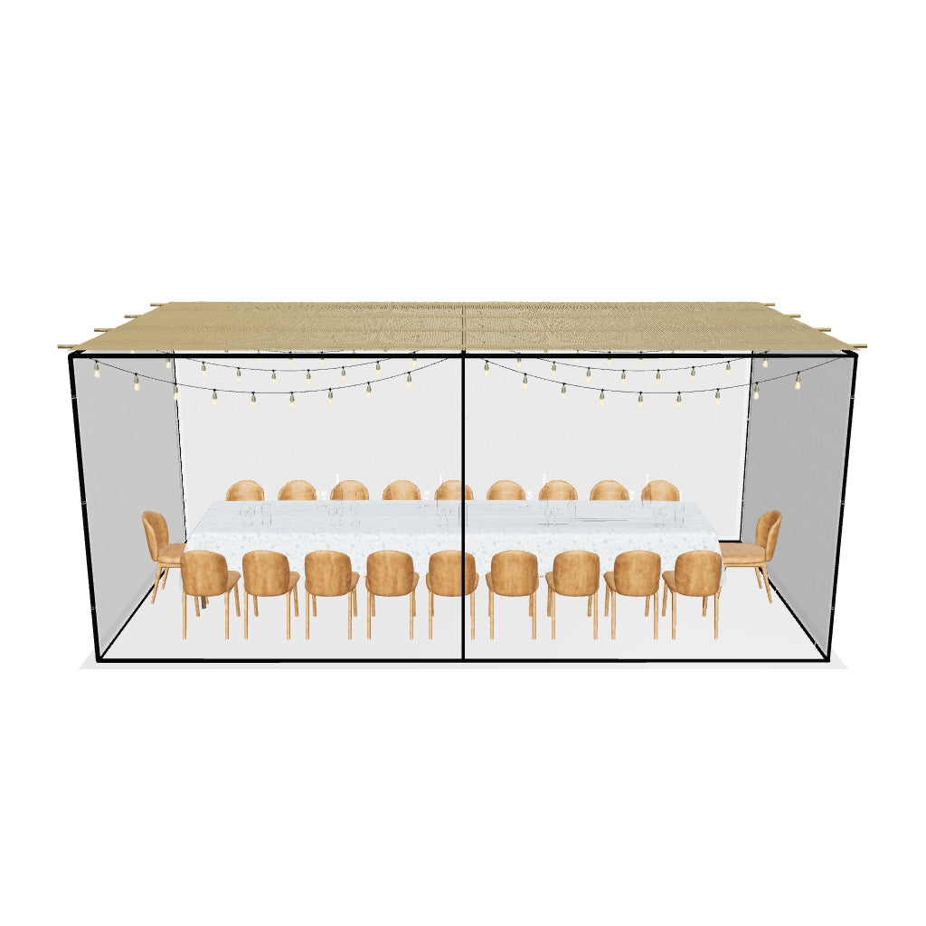 AirMesh Sukkah - Certified Kosher - 10'x20'