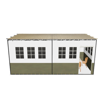 Panorama Deluxe Sukkah - Certified Kosher -10'x20'