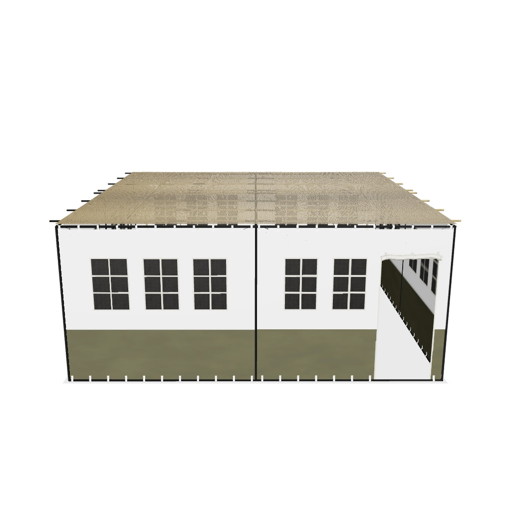 Panorama Deluxe Sukkah - Certified Kosher -20'x20'