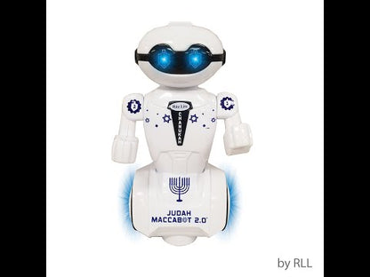 Judah Maccabot 2.0 Chanukah Robot, Plays 3 Chanukah songs