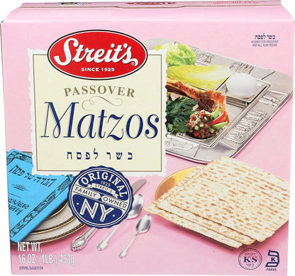 Streit's Matzos Kosher for Passover - 5 lbs - Mitzvahland.com